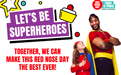 Red Nose Day – fundraising superheroes